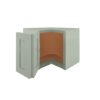 Craftsman Lily Green Shaker Wall Easy Reach Corner