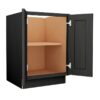 York Driftwood Grey Full Height Double Door