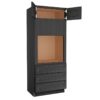 York Driftwood Grey Oven Cabinet