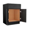 York Driftwood Grey Sink Base 2 Door 1 False Drawer Front
