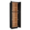 York Driftwood Grey Utility Cabinet 2 Doors