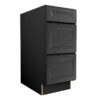 York Driftwood Grey Vanity Drawer Base 3 Drawer