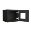 York Driftwood Grey Open Frame Glass 1 Door