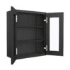 York Driftwood Grey Wall Open Frame Glass 2 Doors