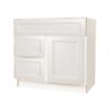 York Linen Vanity Sink Drawer Left