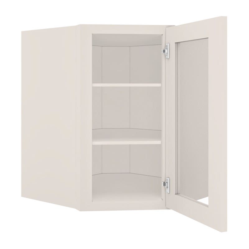 York Linen Diagonal Open Frame Glass
